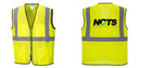 Custom Lightweight High Visibility Yellow Tampa Mesh Vest