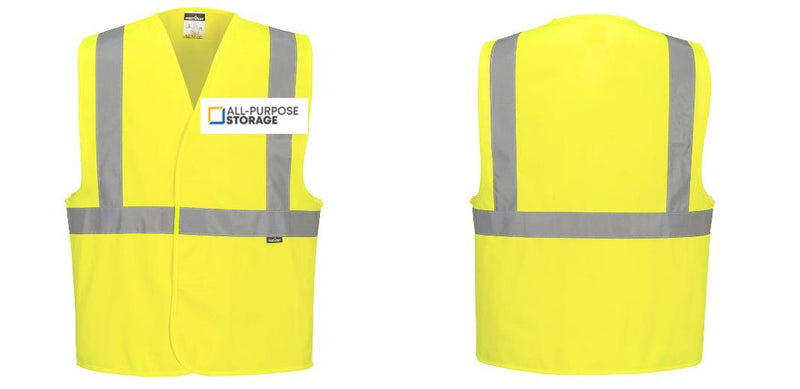 Custom Class 2 Yellow Reflective Safety Vest