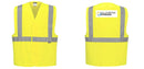 Custom Class 2 Yellow Reflective Safety Vest