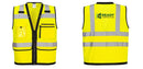Custom Heavy Duty Hi-Vis Surveyor Vest