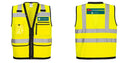 Custom Heavy Duty Hi-Vis Surveyor Vest