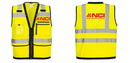 Custom Heavy Duty Hi-Vis Surveyor Vest