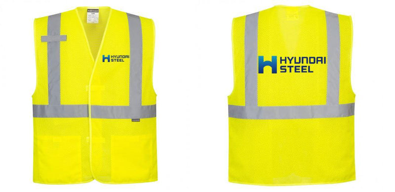 Custom Class 2 High Visibility Economy Reflective MESH Safety Vest