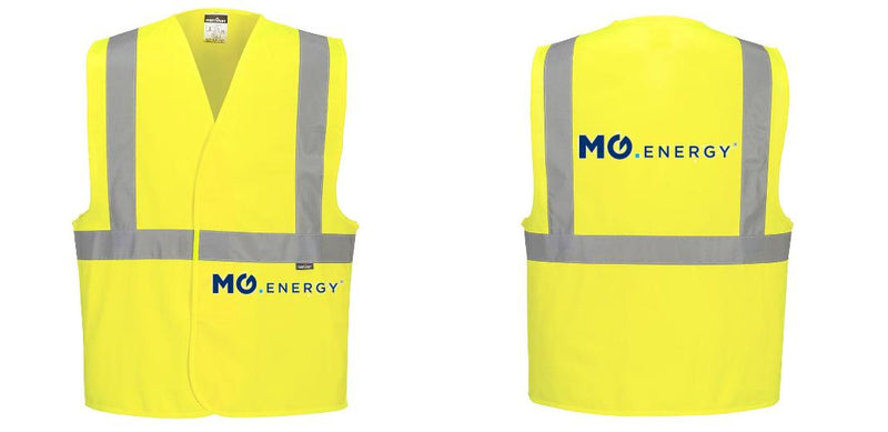 Custom Class 2 Yellow Reflective Safety Vest