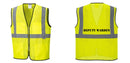 Custom Lightweight High Visibility Yellow Tampa Mesh Vest