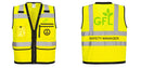 Custom Heavy Duty Hi-Vis Surveyor Vest