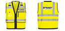 Custom Heavy Duty Hi-Vis Surveyor Vest