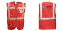 Custom RED Professional Executive Style Safety Vest