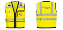 Custom Heavy Duty Hi-Vis Surveyor Vest