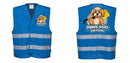 Custom Royal Blue MeshAir Reflective Safety Vest for Events