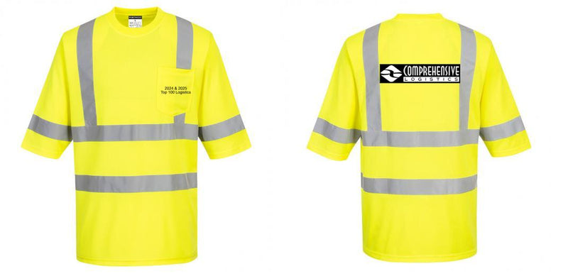 Custom Class 3 Yellow Wicking T-Shirt