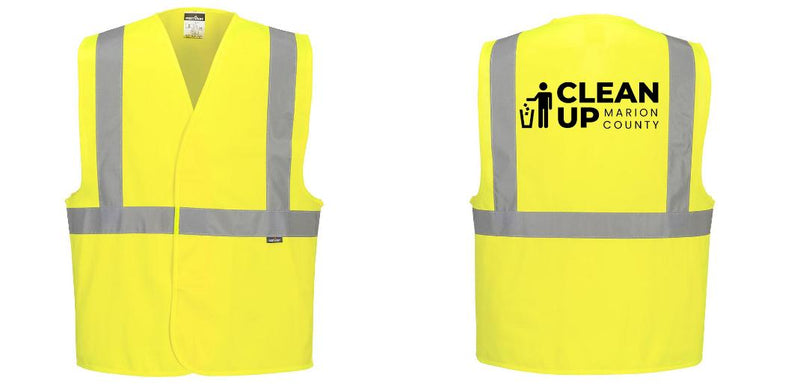 Custom Class 2 Yellow Reflective Safety Vest
