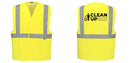 Custom Class 2 Yellow Reflective Safety Vest