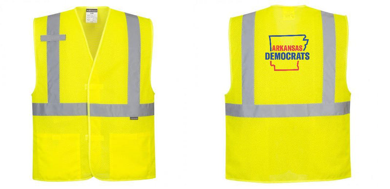 Custom Class 2 High Visibility Economy Reflective MESH Safety Vest