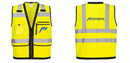 Custom Heavy Duty Hi-Vis Surveyor Vest