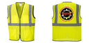 Lightweight High Visibility Yellow Tampa Mesh Vest