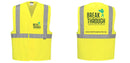 Custom Class 2 Yellow Reflective Safety Vest