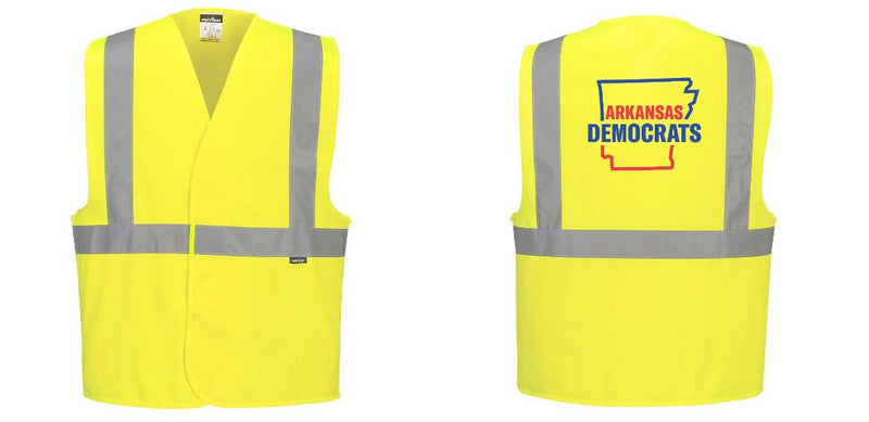Custom Class 2 Yellow Reflective Safety Vest