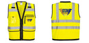 Custom Heavy Duty Hi-Vis Surveyor Vest