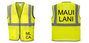 Lightweight High Visibility Yellow Tampa Mesh Vest