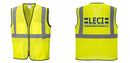 Lightweight High Visibility Yellow Tampa Mesh Vest