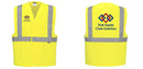 Custom Class 2 Yellow Reflective Safety Vest