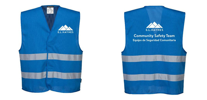 Royal Blue MeshAir Reflective Events Safety Vest
