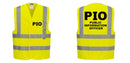 Custom Logo Reflective Yellow Safety Vest - ANSI Class 2