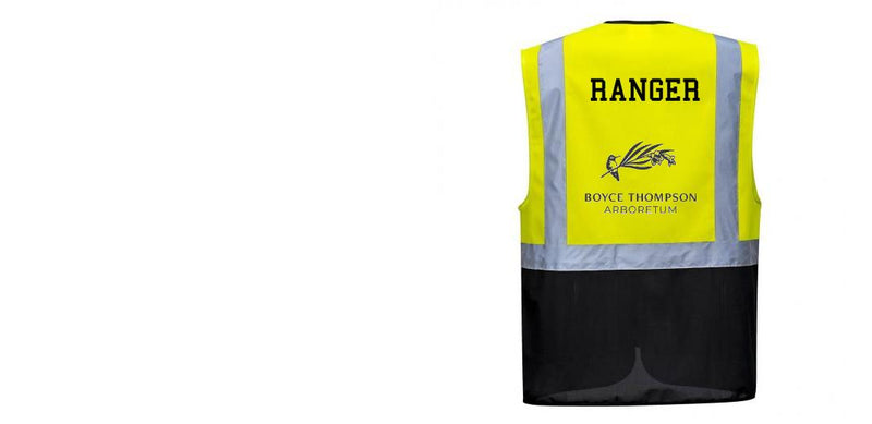 Custom Warsaw Yellow and Black Professional Style Safety Vest