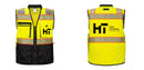 Custom Premium Two-toned Surveyor Safety Vest with Segmented Tape
