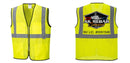 Custom Lightweight High Visibility Yellow Tampa Mesh Vest