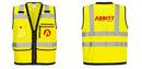 Custom Heavy Duty Hi-Vis Surveyor Vest