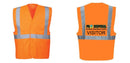 Custom Class 2 Orange Reflective Safety Vest