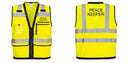 Custom Heavy Duty Hi-Vis Surveyor Vest