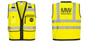 Custom Heavy Duty Hi-Vis Surveyor Vest