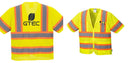 Custom Class 3 Yellow Safety Vest Sleeved Hi-Vis with Pockets