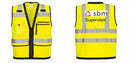 Custom Heavy Duty Hi-Vis Surveyor Vest