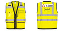 Custom Heavy Duty Hi-Vis Surveyor Vest
