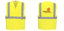 Custom Class 2 Yellow Reflective Safety Vest