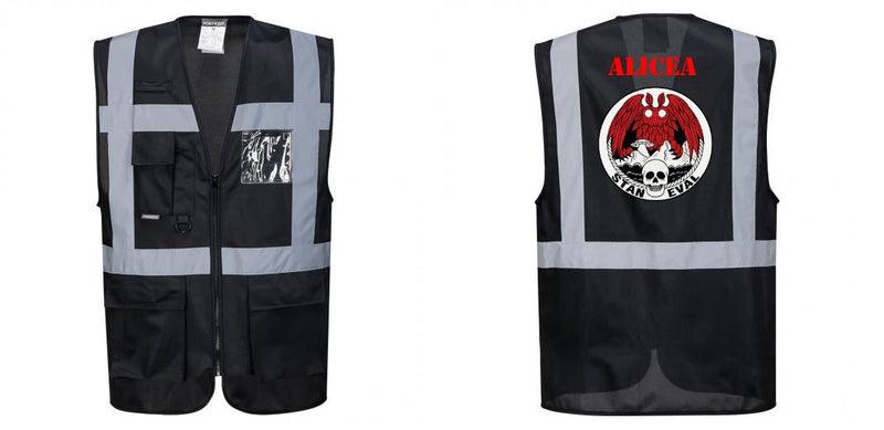 Custom Black Professional Executive Style Safety Vest