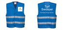Custom Royal Blue MeshAir Reflective Safety Vest for Events