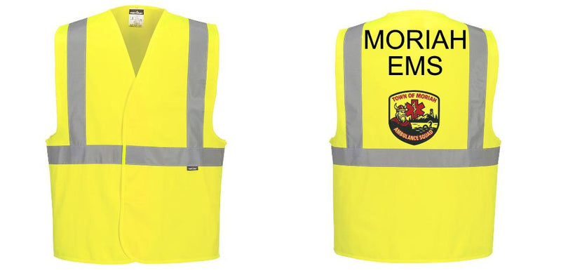Custom Class 2 Yellow Reflective Safety Vest