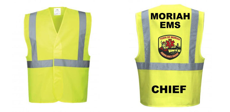 Class 2 Yellow Reflective Safety Vest