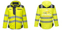 Custom PW3 Hi-Vis Winter Jacket with Reflective Segmented Tape
