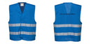 Custom Royal Blue MeshAir Reflective Safety Vest for Events