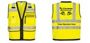 Custom Heavy Duty Hi-Vis Surveyor Vest