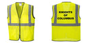 Lightweight High Visibility Yellow Tampa Mesh Vest