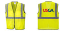Lightweight High Visibility Yellow Tampa Mesh Vest