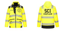 5-in-1 High Visibility Jacket with Segmented Reflective Tape