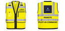 Custom Heavy Duty Hi-Vis Surveyor Vest